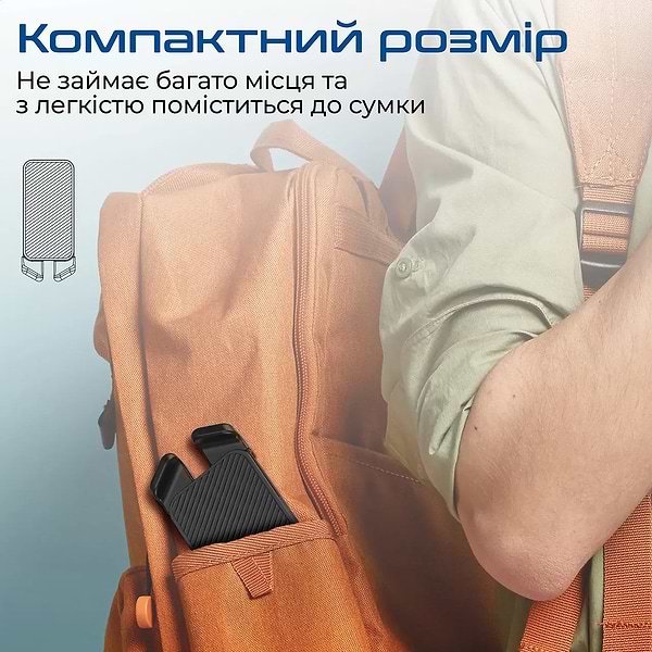 Фото - Підставка під ноутбук Promate Pocketmount Grey
