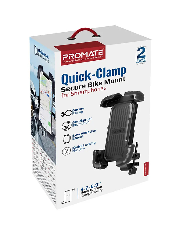 Фото - Тримач для мобільного пристрою Promate Bikemount-2 Black