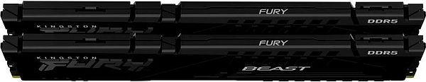 Фото - Память DDR Kingston DDR5 32Gb/6000 FURY Beast Black KIT (KF560C36BBEK2-32)