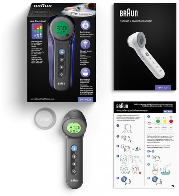 Фото - Термометр Braun BNT400 Black