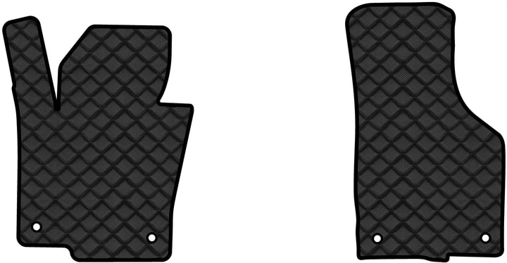 Коврики из экокожи в салон авто передние EVAtech ECO для Passat (B6) (with armrest) Volkswagen 2005-2010 6 поколение Sedan EU VW3264AR2AV4BBB