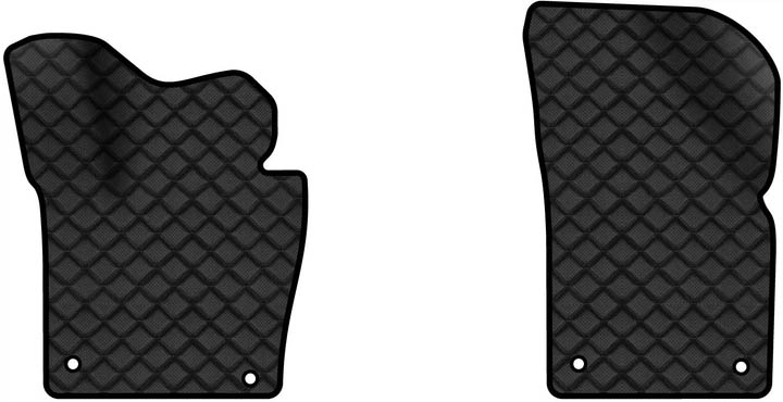 Коврики из экокожи в салон авто передние EVAtech для Passat (B7) Volkswagen 2010-2014 7 поколение Combi EU VW3695AN2AV4BBB