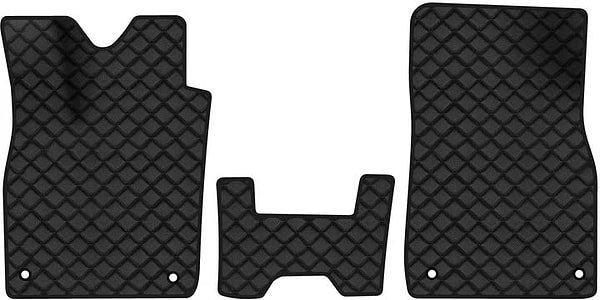 Фото - Коврики из экокожи в салон авто передние EVAtech ECO для ID.4 X Volkswagen 2020 1 поколение SUV EU VW12046AD3AV4BBB