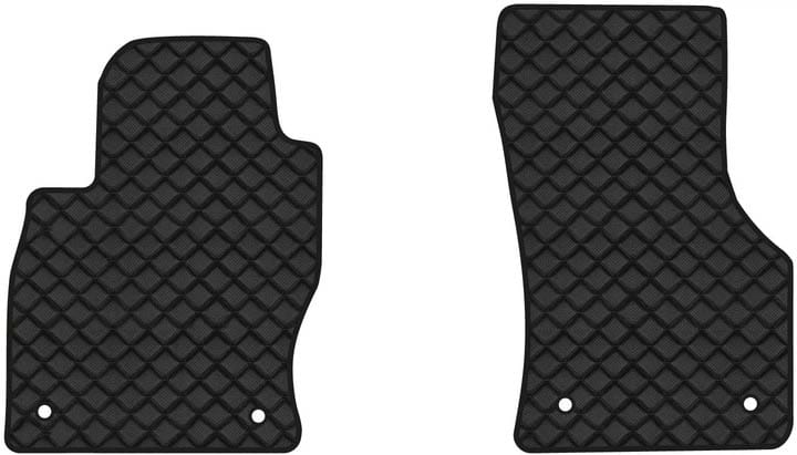 Килимки з екошкіри в салон авто передні EVAtech ECO для Golf (VII) Volkswagen 2012-2020 7 покоління Htb EU VW1884AS2AV4BBB