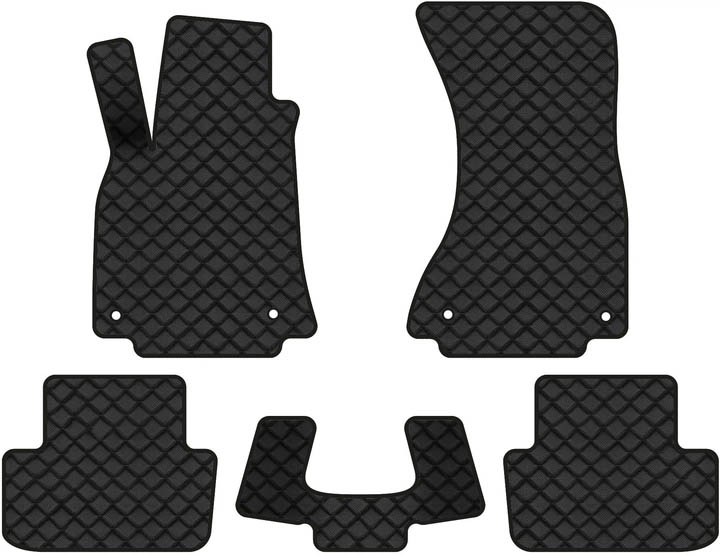 Килимки з екошкіри в салон авто EVAtech ECO для A4 (B8) Audi 2008-2011 4 покоління Sedan EU AU31001C5AV4BBB