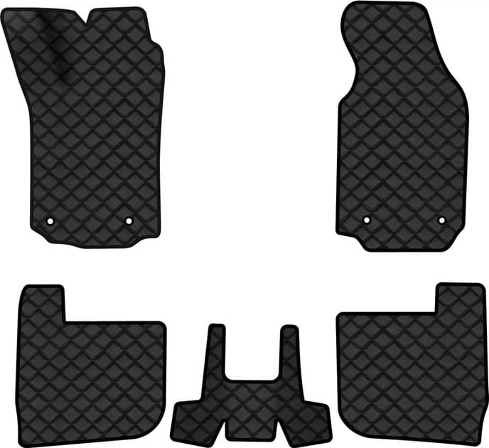 Килимки з екошкіри в салон авто EVAtech ECO для A6 (C4) Audi 1994-1997 1 покоління Sedan EU AU1416CE5AV4BBB