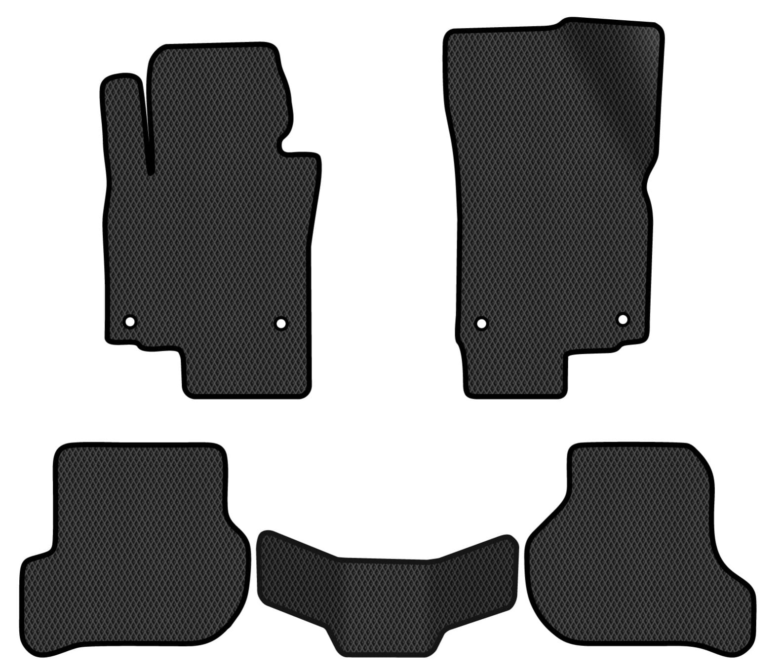 EVA килимки в салон авто EVAtech для Scirocco (Mk3) Volkswagen 2008-2017 3 покоління Htb EU (VW21654CH5AV4RBB)