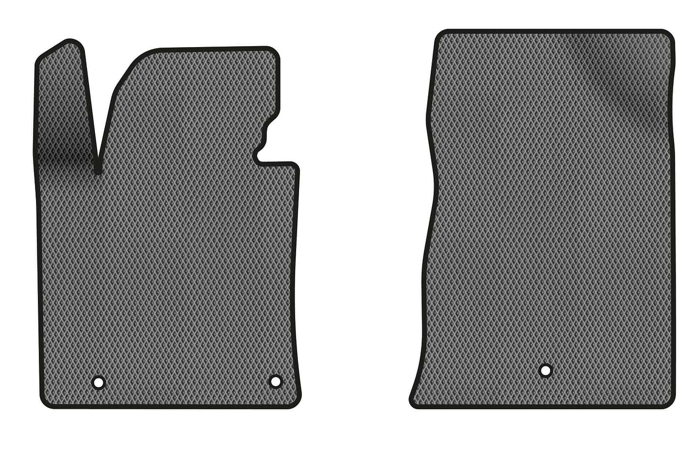 EVA коврики в салон авто передние EVAtech для Ceed (JD) Kia 2012-2018 2 поколение Combi EU (KI3105A2KH3RGB)