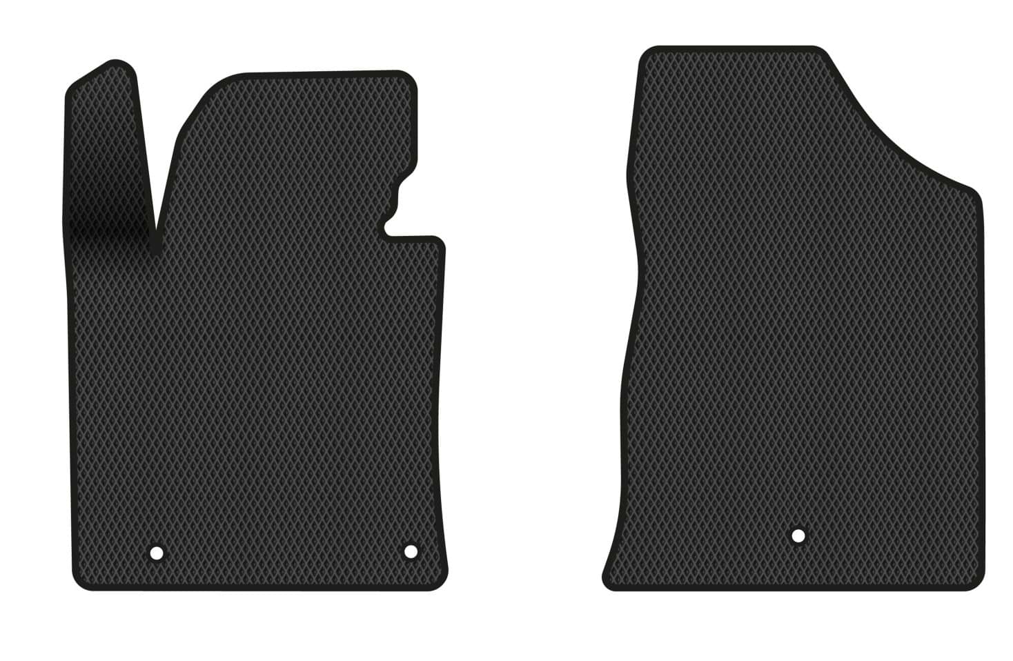 EVA коврики в салон авто передние EVAtech для Ceed (JD) Kia 2012-2018 2 поколение Htb EU (KI3106AV2KH3RBB)