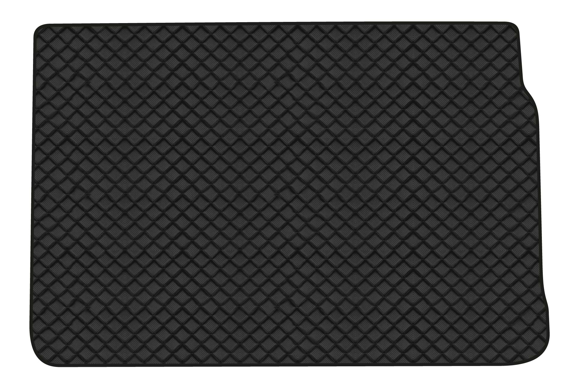 Коврик из экокожи в багажник авто EVAtech ECO для Megane (II) 5-doors Renault 2002-2009 2 поколение Htb EU RT3214B1BBB