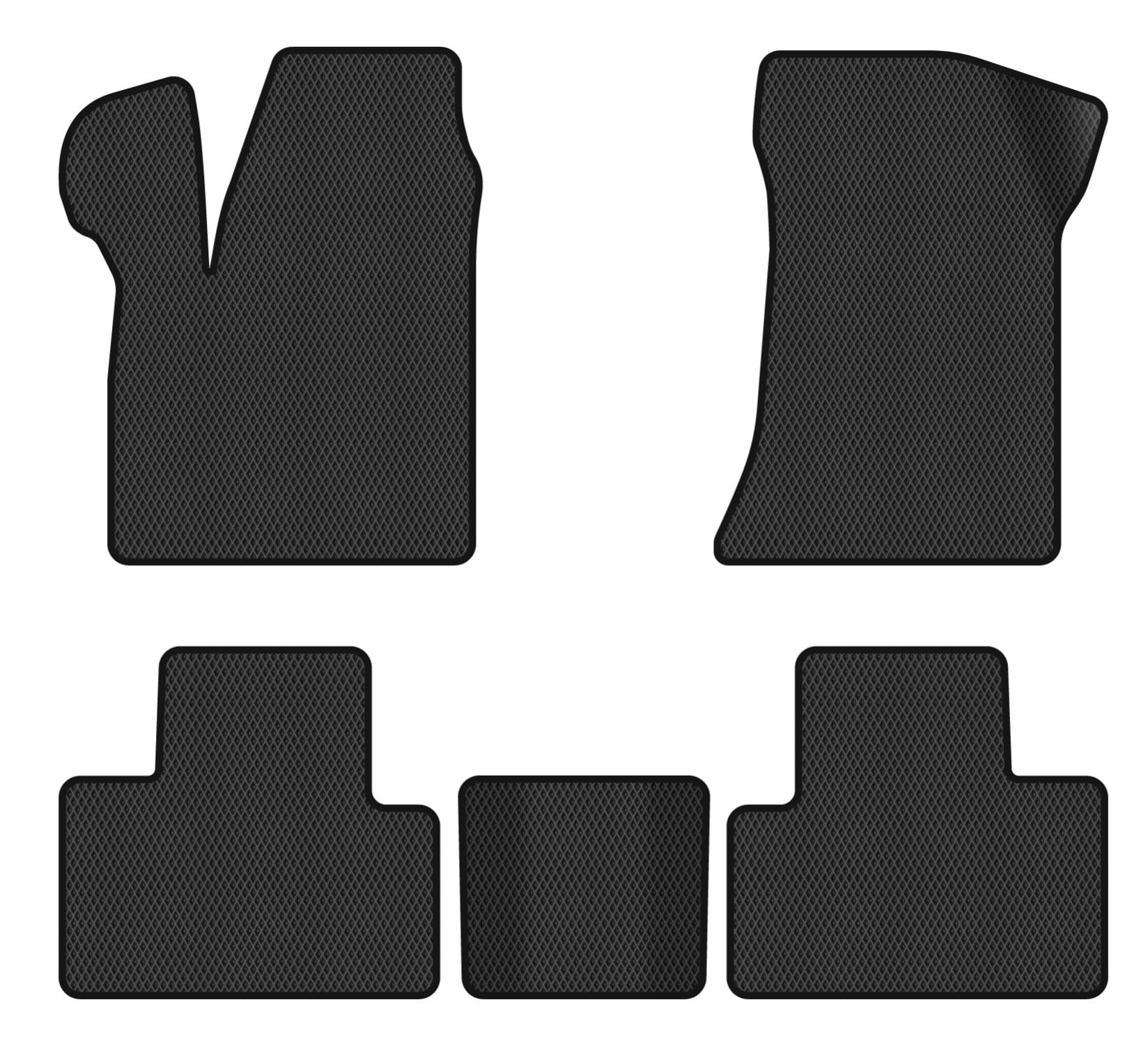 EVA коврики в салон авто EVAtech для Priora 2170 Lada 2007-2018 1 поколение Sedan EU LA3126CN5RBB