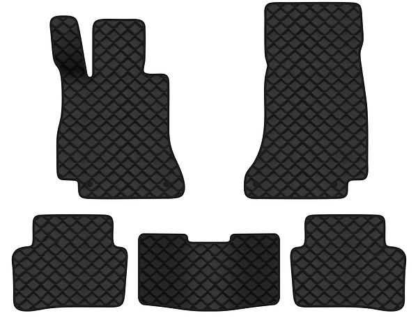 Фото - Килимки з екошкіри в салон авто EVAtech для E-Class (W213) Mercedes-Benz 2016 5 покоління Sedan EU (MB21077C5MS4BBB)