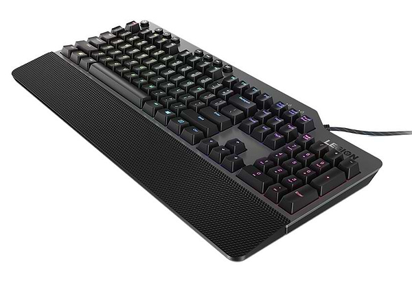 Фото - Клавіатура дротова ігрова Lenovo Legion K500 RGB Mechanical Gaming Keyboard UKR (GY41L16650)