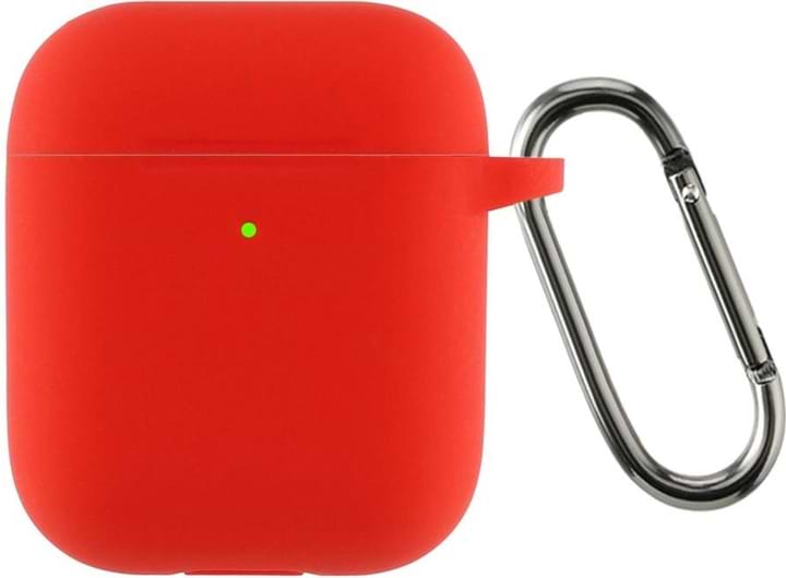 Чохол для навушників Armorstandart Ultrathin Silicone Case With Hook for Apple AirPods 2 Red (ARM59691)