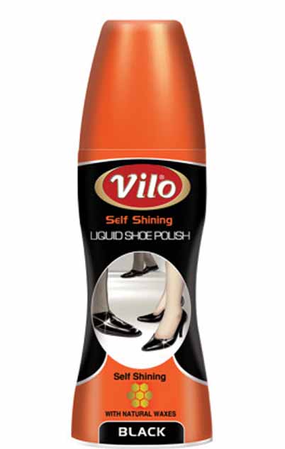 Блиск для взуття Vilo чорний 80 мл (8697422820860)