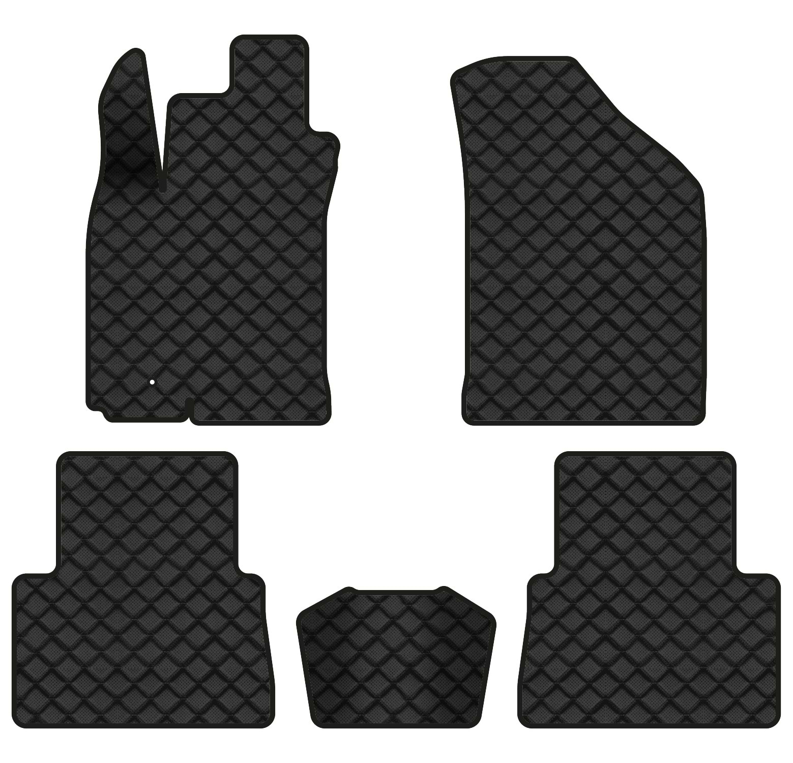 Коврики из экокожи в салон авто EVAtech ECO для Lacetti Chevrolet 2002 1 поколение Sedan EU CT32554CV5LA1BBB