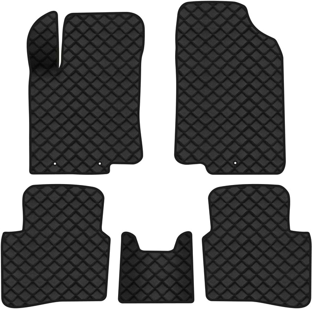 Коврики из экокожи в салон авто EVAtech ECO для Accent (RB) Hyundai 2010-2017 4 поколение Sedan EU HY1473CV5LA3BBB