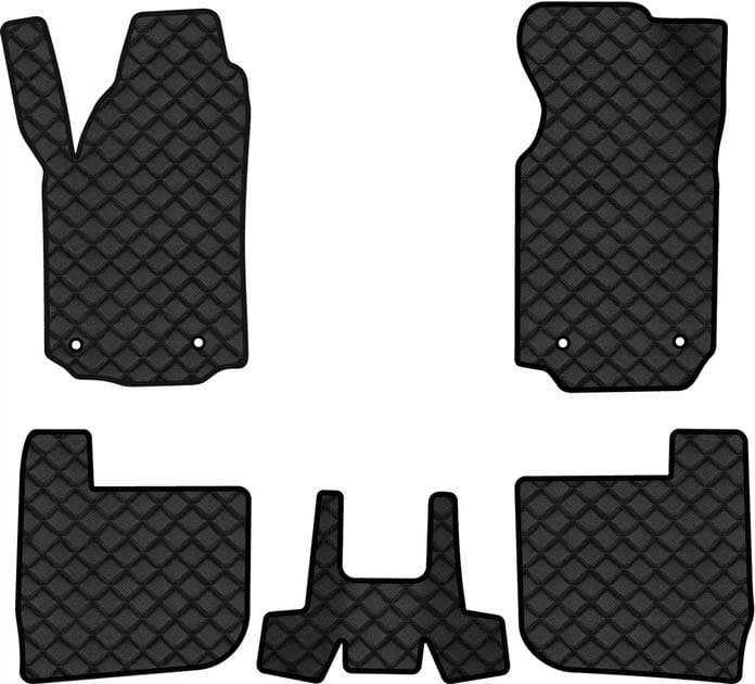 Килимки з екошкіри в салон авто EVAtech ECO для A6 (C4) Audi 1994-1997 1 покоління Sedan EU AU1416C5AV4BBB