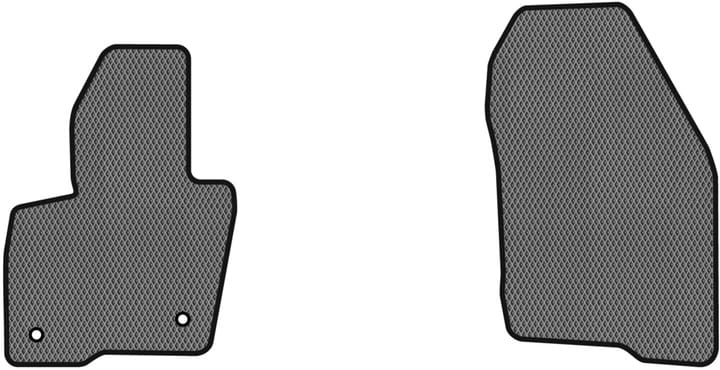 EVA коврики в салон авто передние EVAtech для Edge Ford 2014-2018 2 поколение SUV USA FD12344AG2FC2RGB