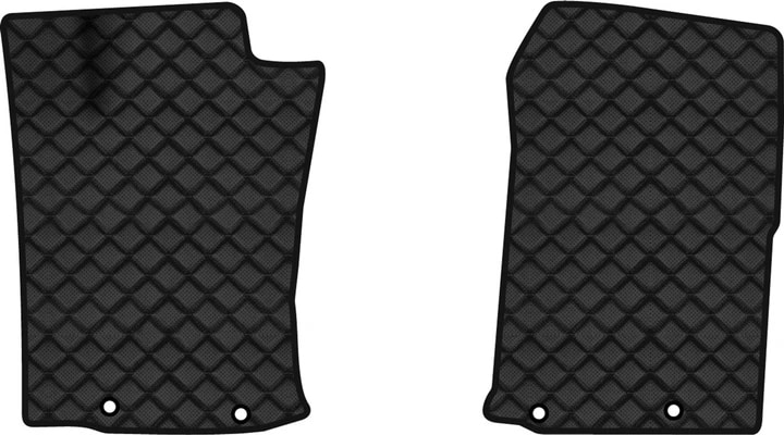 Килимки з екошкіри в салон авто передні EVAtech ECO для FJ Cruiser Toyota 2006-2018 1 покоління SUV USA TY41675AD2TL4BBB