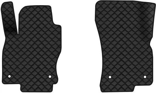 Фото - Килимки з екошкіри в салон авто передні EVAtech ECO для Golf (VII) Volkswagen 2012-2020 7 покоління Combi EU VW11076AA2AV4BBB