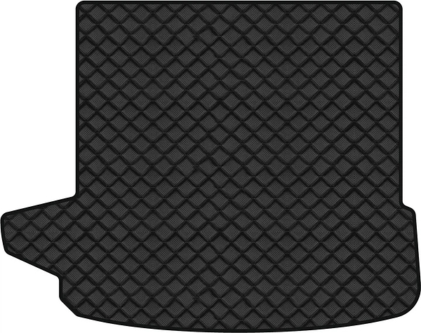 Фото - Коврик из экокожи в багажник авто EVAtech ECO для Q7 (4L) 7 seats Audi 2005-2015 1 поколение SUV EU AU38B1BBB