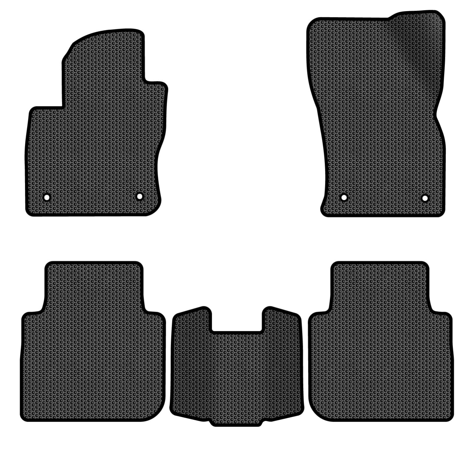 EVA килимки в салон авто EVAtech для Tiguan Allspace 7 seats Volkswagen 2016-2020 1 покоління SUV USA (VW1727CP5AV4SBB)