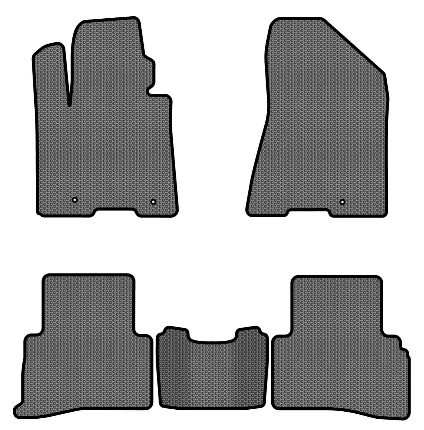 EVA килимки в салон авто EVAtech для Sportage (QL) Kia 2016-2021 4 покоління SUV EU (KI1358CV5LA3SGB)