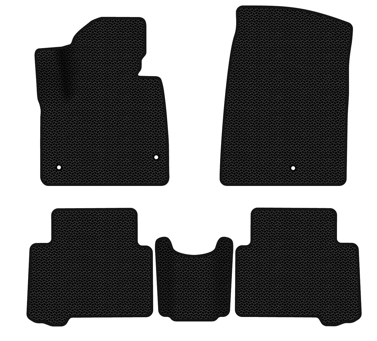 EVA килимки в салон авто EVAtech для Santa FE (DM) 7 seats Hyundai 2012-2017 3 покоління SUV USA HY34472CD5LA3KBB