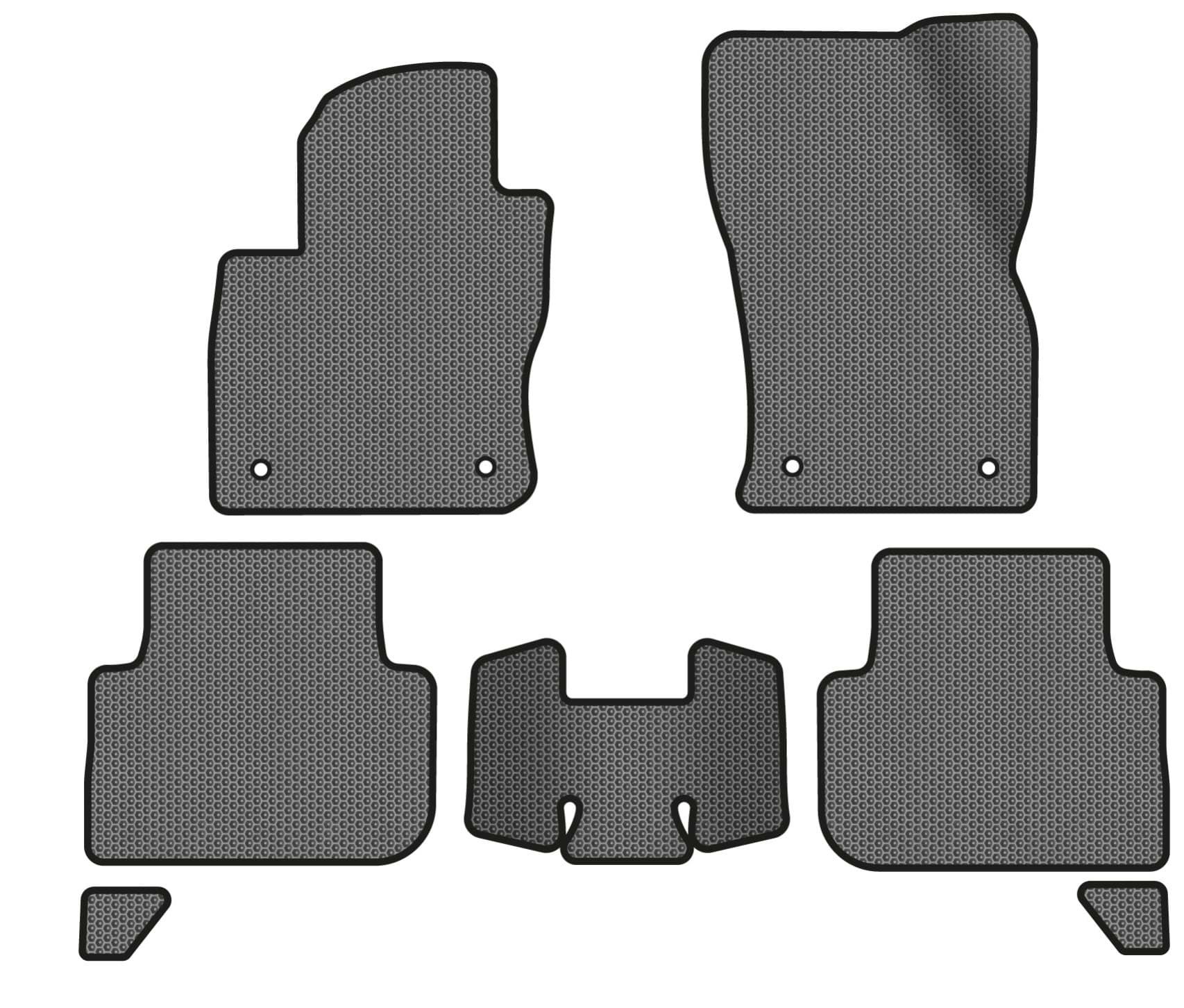 EVA килимки в салон авто EVAtech для Tiguan (Mk 2) Restyling Volkswagen 2020 2 покоління SUV EU (VW41380CP7AV4SGB)