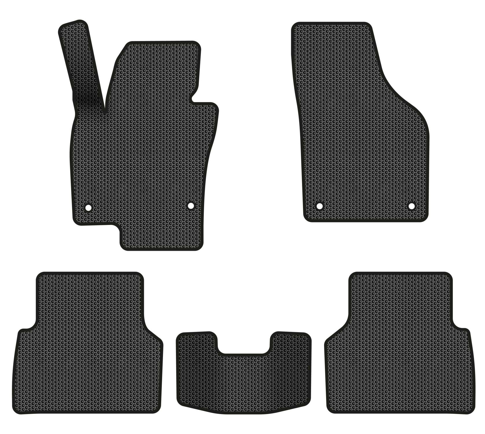 EVA коврики в салон авто EVAtech для Tiguan (NF) AT Volkswagen 2007-2018 1 поколение SUV EU (VW32872CY5AV4SBB)