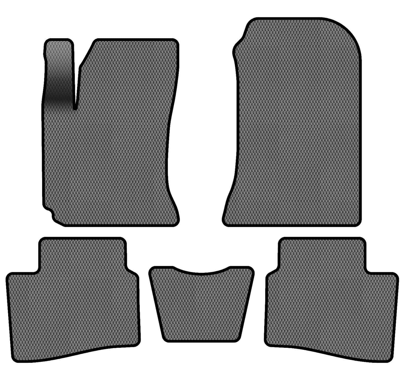 EVA коврики в салон авто EVAtech для Cerato (TD) Kia 2008-2012 2 поколение Htb EU (KI3113C5RGB)