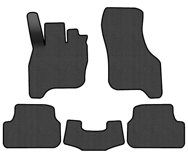 Фото - EVA коврики в салон авто EVAtech для e-Golf Volkswagen 2014-2017 1 поколение Htb EU VW1878CV5SBB