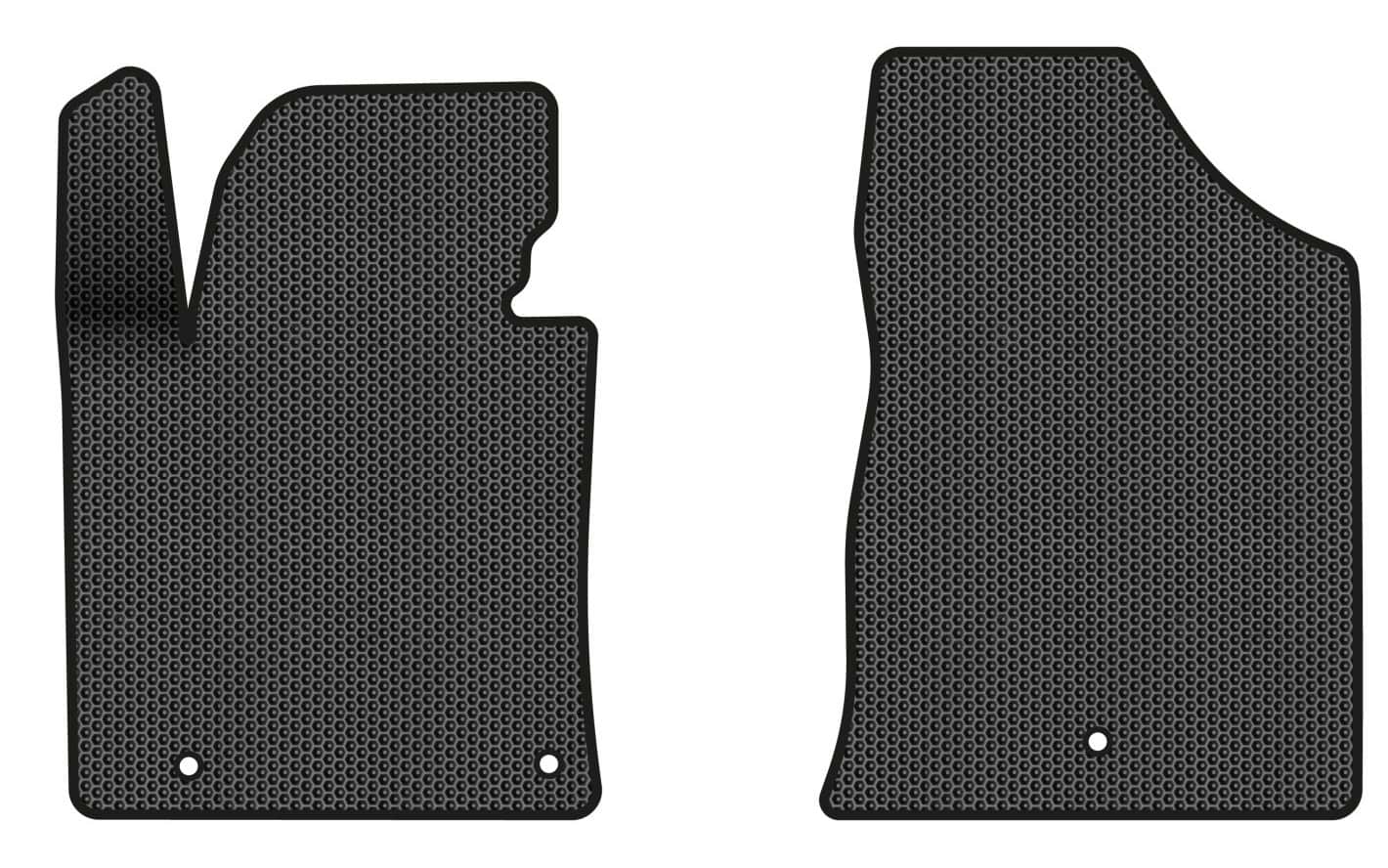 EVA коврики в салон авто передние EVAtech для Ceed (JD) Kia 2012-2018 2 поколение Htb EU (KI3106AV2KH3SBB)