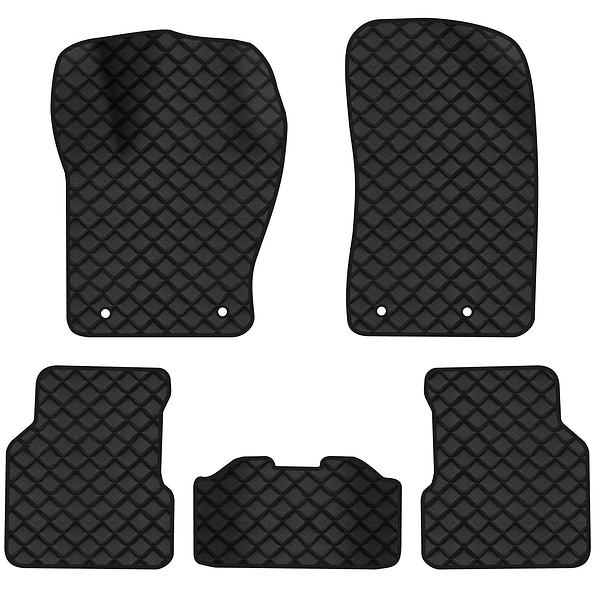 Фото - Коврики из экокожи в салон авто EVAtech для Compass Jeep 2017 2 поколение SUV USA (JP12618CD5OU4BBB)