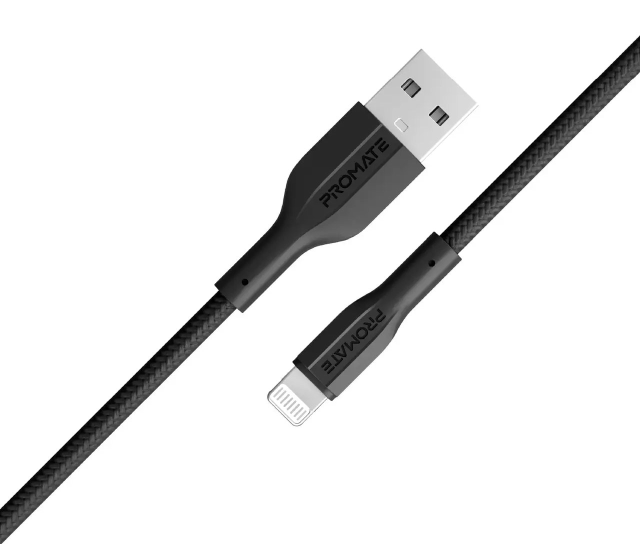 Кабель синхронізації даних Promate Xcord-ai Black - Фото 1