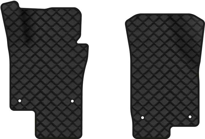 Килимки з екошкіри в салон авто передні EVAtech ECO для Jetta (VI) AT Volkswagen 2010-2018 6 покоління Sedan EU VW3288AD2AV4BBB