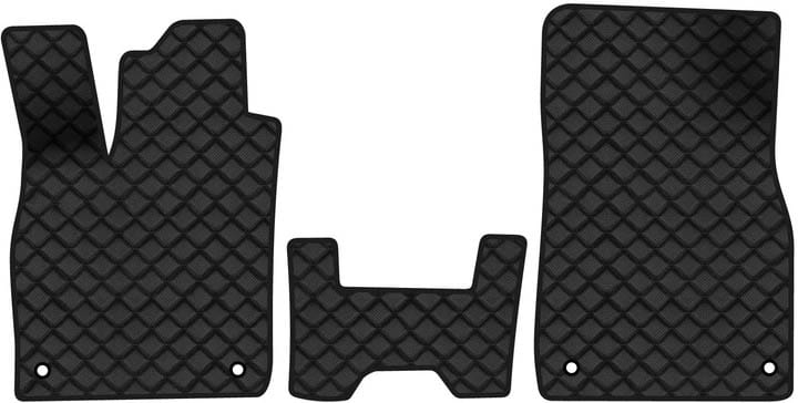 Килимки з екошкіри в салон авто передні EVAtech ECO для ID.4 X Volkswagen 2020 1 покоління SUV EU VW12046A3AV4BBB