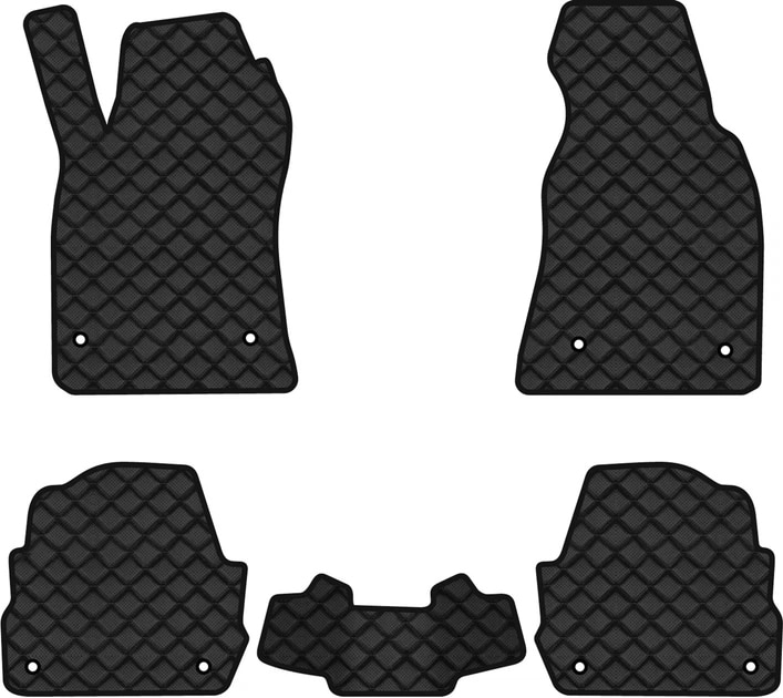 Килимки з екошкіри в салон авто EVAtech ECO для A6 (C5) 4WD Restyling Audi 2001-2004 2 покоління Combi EU AU31486CVK5AV8BBB