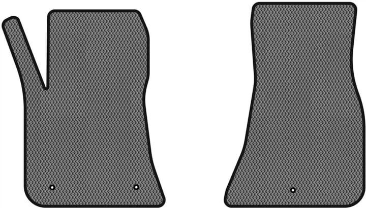 EVA килимки в салон авто передні EVAtech для Challenger 2WD Dodge 2008 3 покоління Coupe USA DE32498A2LA3RGB