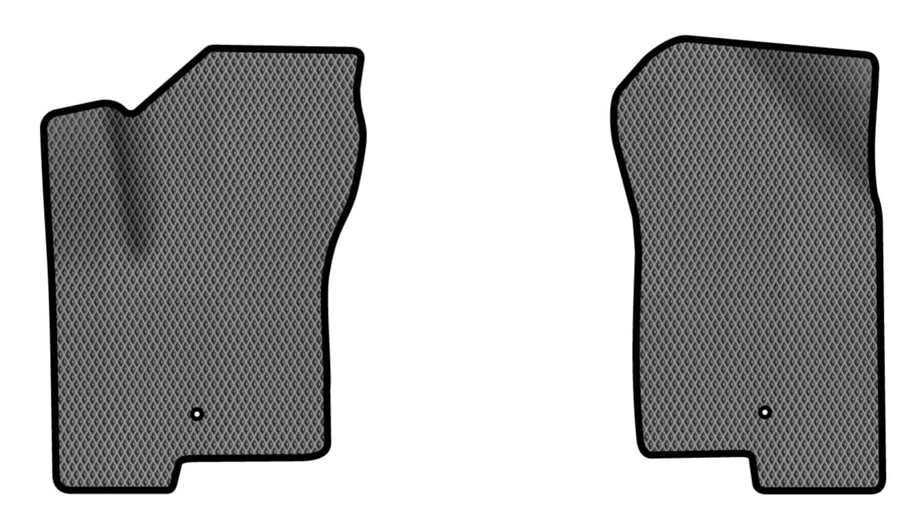 EVA коврики в салон авто передние EVAtech для Compass Restyling Jeep 2011-2016 1 поколение SUV USA JP1781AD2LA2RGB