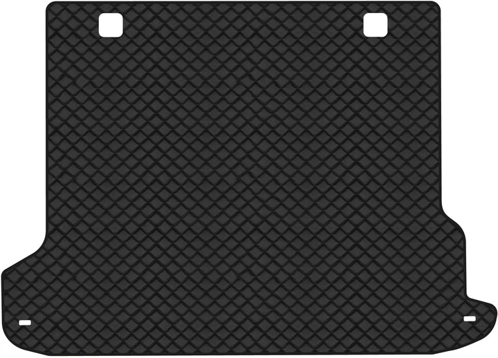 Килимок з екошкіри в багажник авто EVAtech ECO для Land Cruiser Prado (150) 5 seats Restyling Toyota 2013-2023 4 покоління SUV EU TY3253BI1BBB