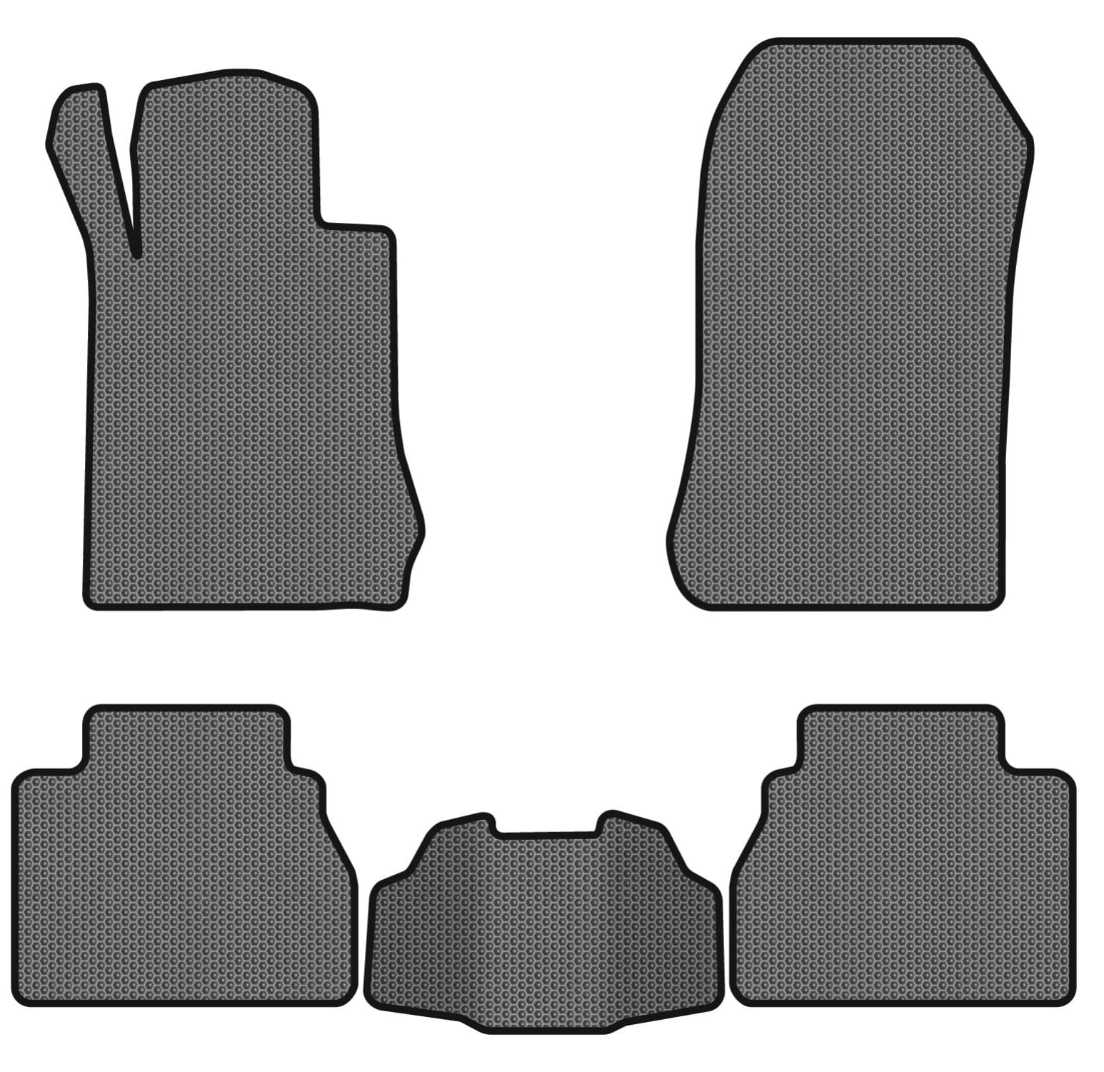 EVA коврики в салон авто EVAtech для E-Class (W210) RWD Mercedes-Benz 1995-2002 2 поколение Sedan EU MB21105C5SGB