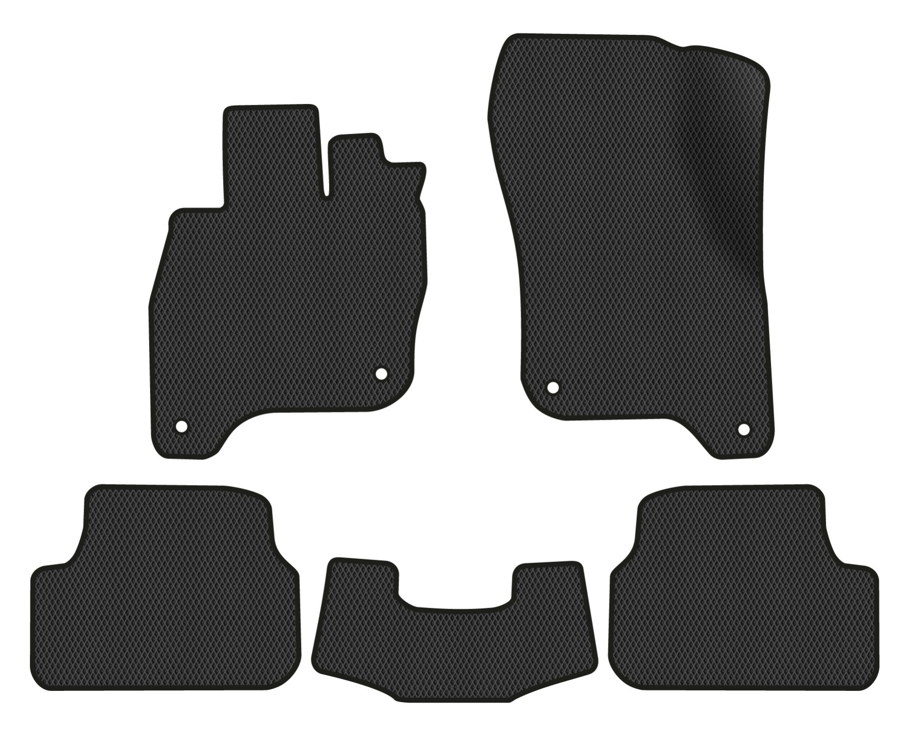 EVA коврики в салон авто EVAtech для e-Golf Volkswagen 2014-2017 1 поколение Htb EU VW1878CB5AV4RBB