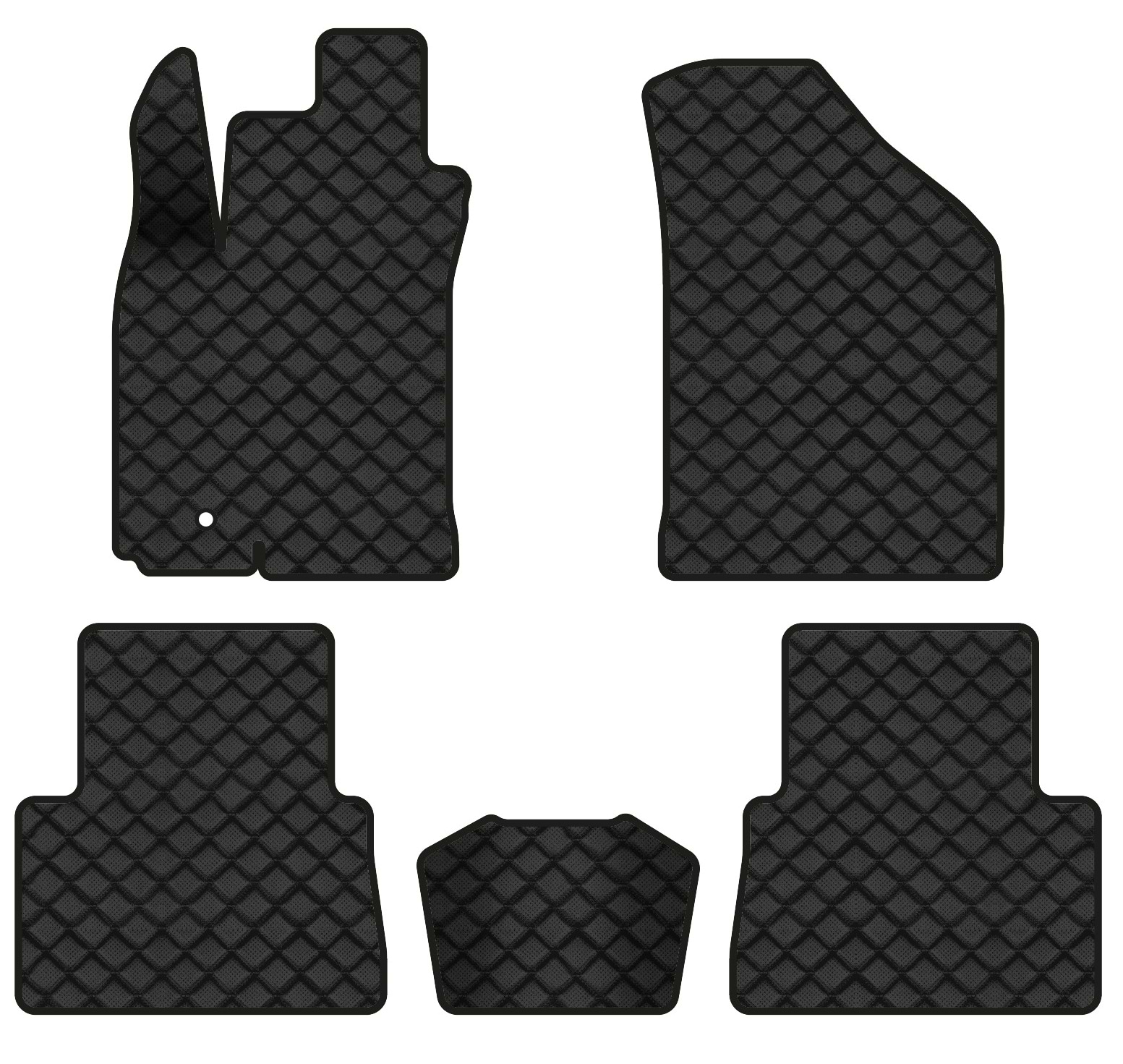 Коврики из экокожи в салон авто EVAtech ECO для Lacetti Chevrolet 2002 1 поколение Htb EU CT32337CV5AV1BBB