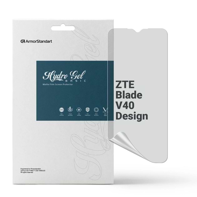 Захисна плівка для смартфону Armorstandart for ZTE Blade V40 Design (ARM68871)