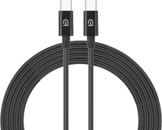 Кабель синхронізації даних Armorstandart ABMM093BL USB-C to USB-C Cable 1.2m Black (ARM64371) - Фото 1