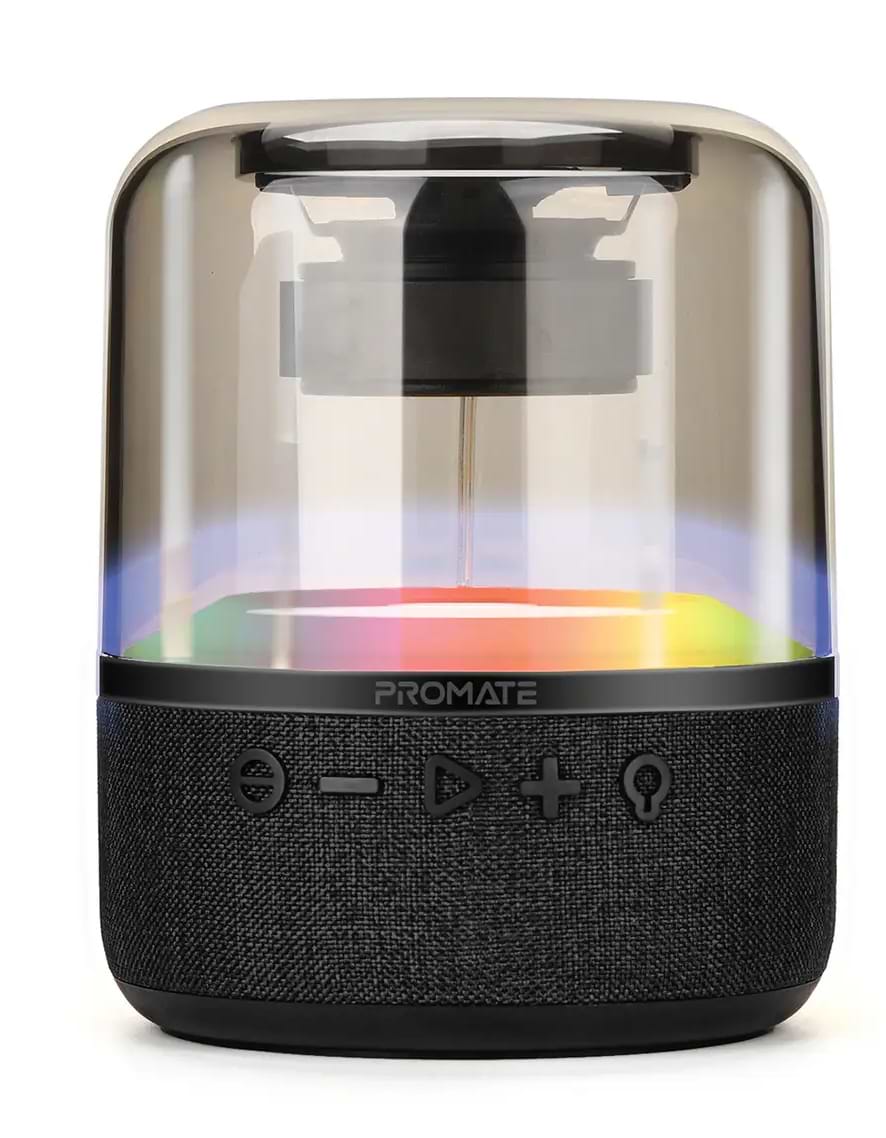 Портативная акустика Promate Glitz-l Black - Фото 1