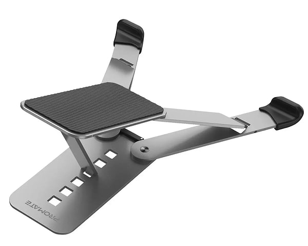 Фото - Підставка під ноутбук Promate Pocketmount Grey