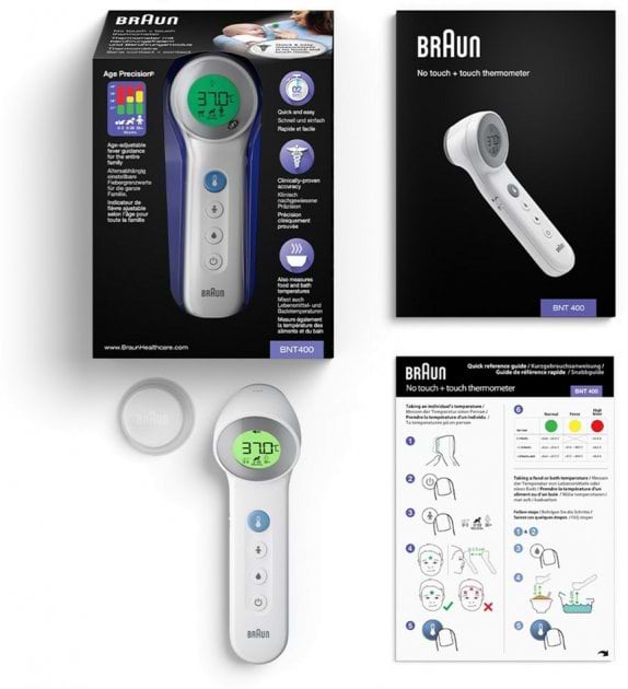 Фото - Термометр Braun BNT400 White